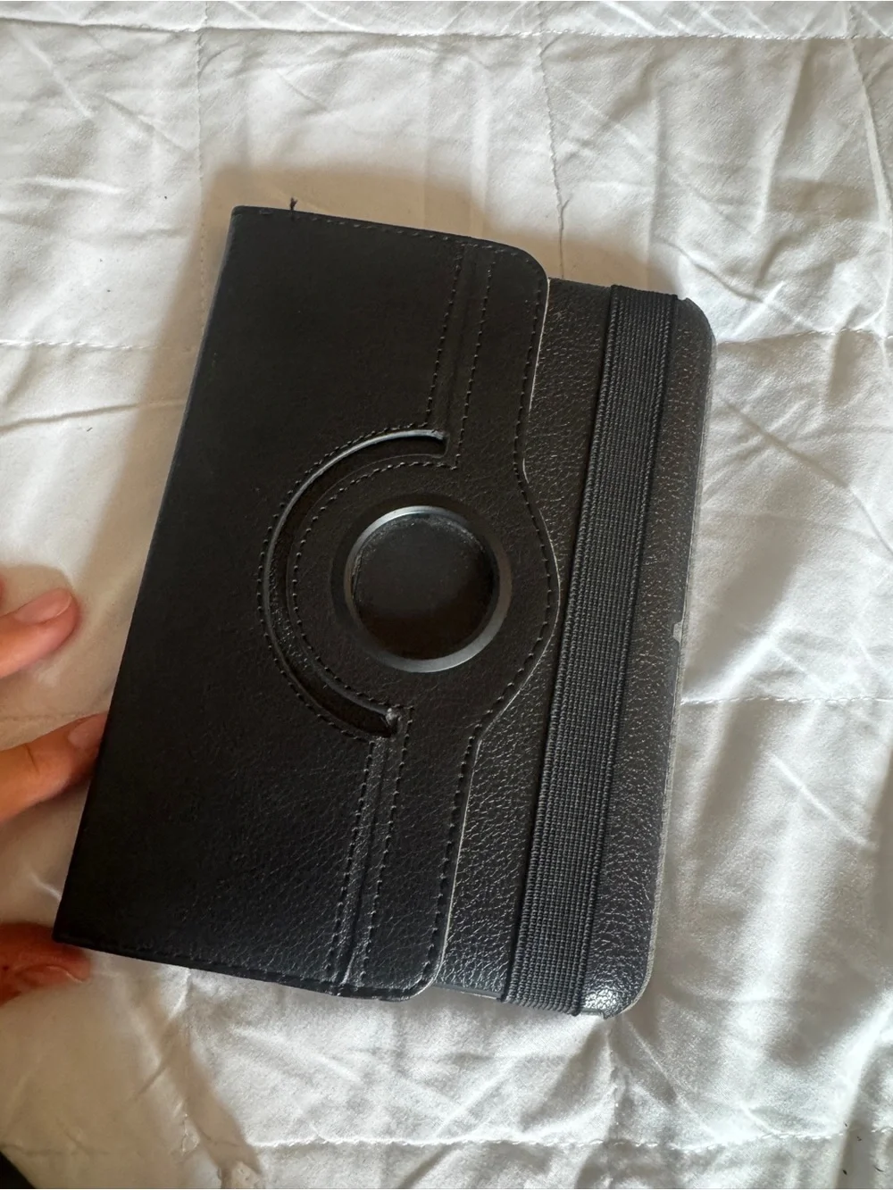Kindle Tablet with black Case - Protective Stand Cover